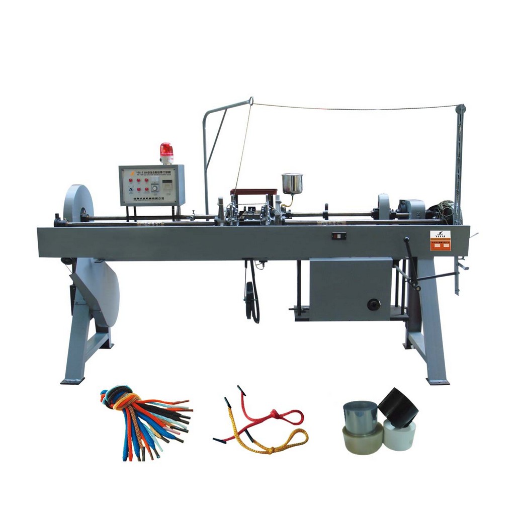 Chinese Professional Rope Tipping Machine – YTW-T 105 Shoelace & gift lace tipping machine – Yitai